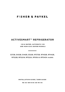Handleiding Fisher and Paykel RF372BRPX6 Koel-vries combinatie