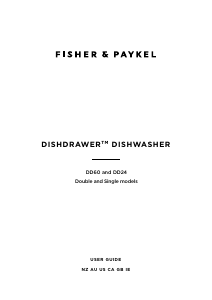 Handleiding Fisher and Paykel DD60SDFHX9 Vaatwasser
