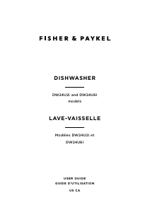 Manual Fisher and Paykel DW24U2I1 Dishwasher