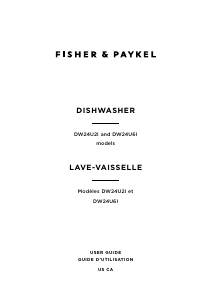 Manual Fisher and Paykel DW24U6I1 Dishwasher