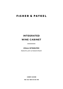 Manual Fisher and Paykel RS6121VR2K1 Wine Cabinet