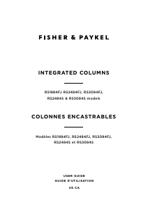 Mode d’emploi Fisher and Paykel RS2484FRJ1 Congélateur