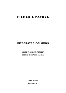 Handleiding Fisher and Paykel RS6121FLJK1 Vriezer