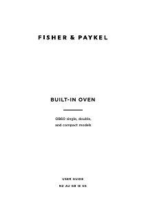 Manual Fisher and Paykel OB60BCEX4 Oven