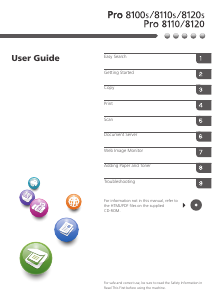 Manual Ricoh Pro 8100s Multifunctional Printer