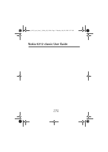 Manual Nokia 6212 Classic Mobile Phone