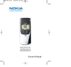 Manual Nokia 8860 Mobile Phone