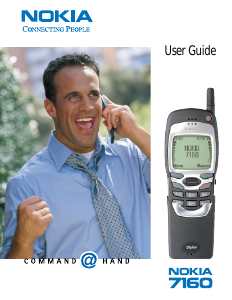 Manual Nokia 7160 Mobile Phone