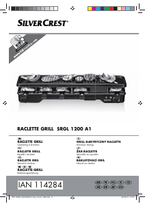 Használati útmutató SilverCrest IAN 114284 Raclette grillsütő