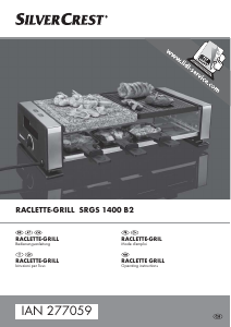 Manual SilverCrest IAN 277059 Raclette Grill