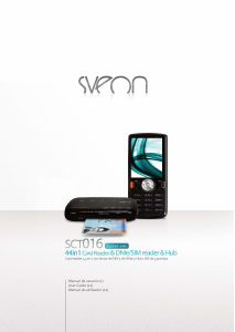 Manual Sveon SCT016 Card Reader