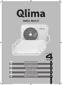 Manual Qlima SM52 Multi Air Conditioner