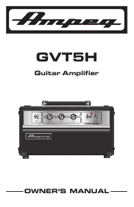 Manual Ampeg GVT5H Guitar Amplifier