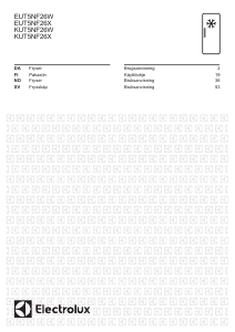 Bruksanvisning Electrolux KUT5NF26X Fryser