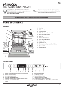 Manuál Whirlpool WIO 3T133 PLE Myčka na nádobí