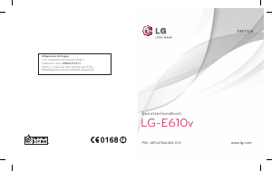 Bedienungsanleitung LG E610v Handy