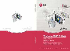 Manuale LG G7110 Telefono cellulare