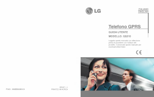 Manuale LG G5210 Telefono cellulare