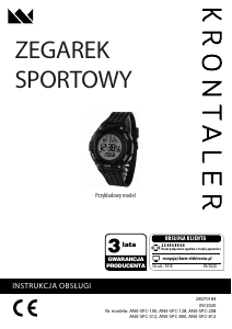 Instrukcja Krontaler AN0-SPC-800 Zegarek sportowy