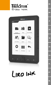 Manual TrekStor Liro Ink E-Reader