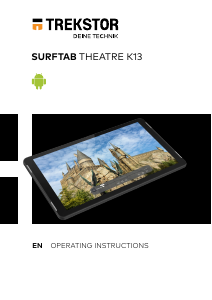 Handleiding TrekStor SurfTab theatre K13 Tablet