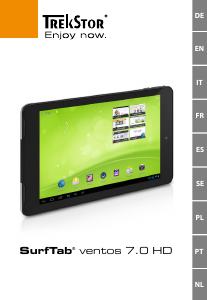 Manuale TrekStor SurfTab ventos 7.0 HD Tablet