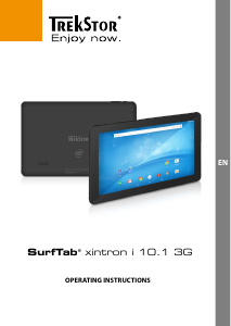 Handleiding TrekStor SurfTab xintron i 10.1 3G Tablet