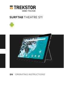 Handleiding TrekStor SurfTab theatre S11 Tablet