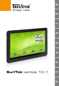 Bedienungsanleitung TrekStor SurfTab ventos 10.1 Tablet