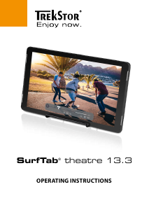 Manual TrekStor SurfTab theatre 13.3 Tablet