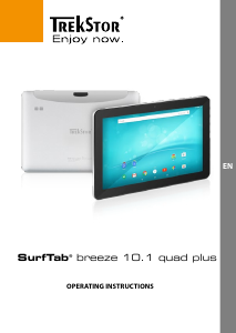 Handleiding TrekStor SurfTab breeze 10.1 Quad Plus Tablet