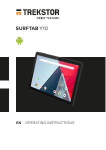 Manual TrekStor SurfTab Y10 Tablet