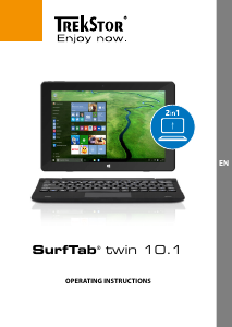 Handleiding TrekStor SurfTab twin 10.1 Tablet