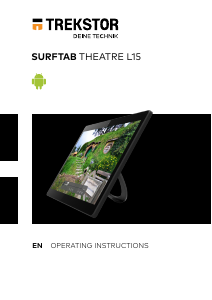 Manual TrekStor SurfTab theatre L15 Tablet