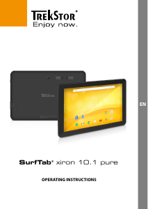 Manual TrekStor SurfTab xintron i 10.1 pure Tablet
