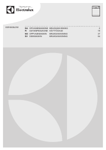 Bruksanvisning Electrolux ESF4500LOW Diskmaskin