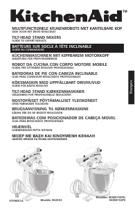 Mode d’emploi KitchenAid 5KSM150PSECL Robot sur socle