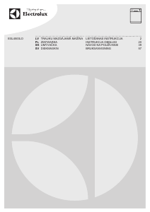 Rokasgrāmata Electrolux ESL4500LO Trauku mašīna