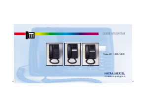 Mode d’emploi Matra Nortel MC 401 Téléphone