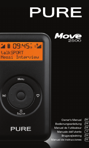 Manual de uso Pure Move 2500 Radio