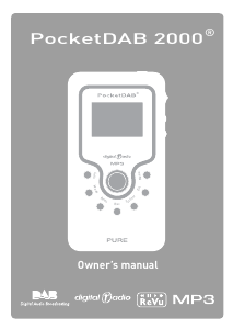 Manual Pure PocketDAB 2000 Radio