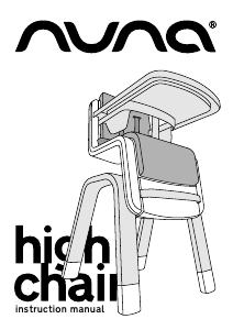 Bedienungsanleitung Nuna Highchair Babyhochstuhl