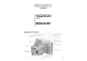 Manual Voigtländer Bessa III 667 Camera