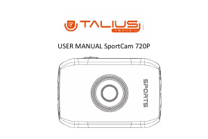 Manual Talius SportCam 720P Action Camera