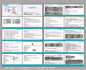 Handleiding Sunphor BZ-R6 Thermometer