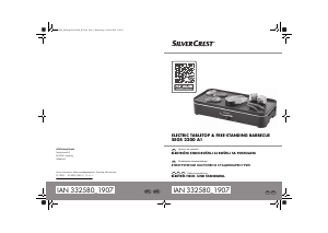 Bedienungsanleitung SilverCrest IAN 332580 Tischgrill
