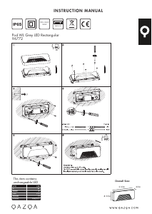 Mode d’emploi Qazqa 96772 Pod Lampe