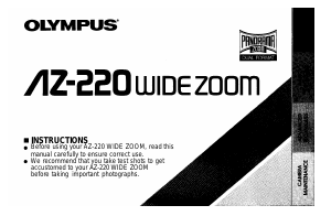 Manual Olympus AZ-220 Camera
