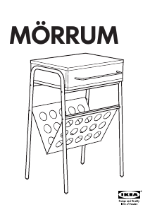 Brugsanvisning IKEA MORRUM Sengebord