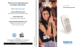 Manual Nokia 3590 Mobile Phone